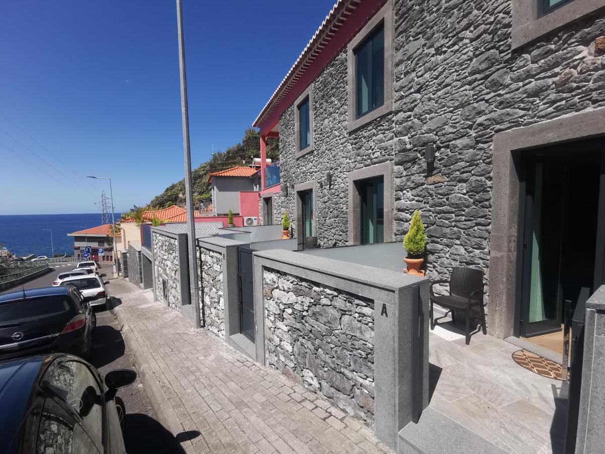 Charming Studios in Calheta Beach - Villa Esmeralda Exterior foto